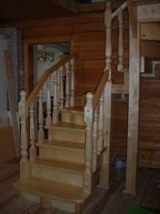 Изготовление и монтаж деревянных лестниц Город Уфа